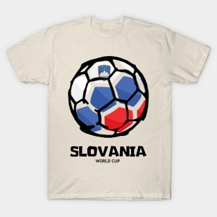 Slovania Football Country Flag T-Shirt